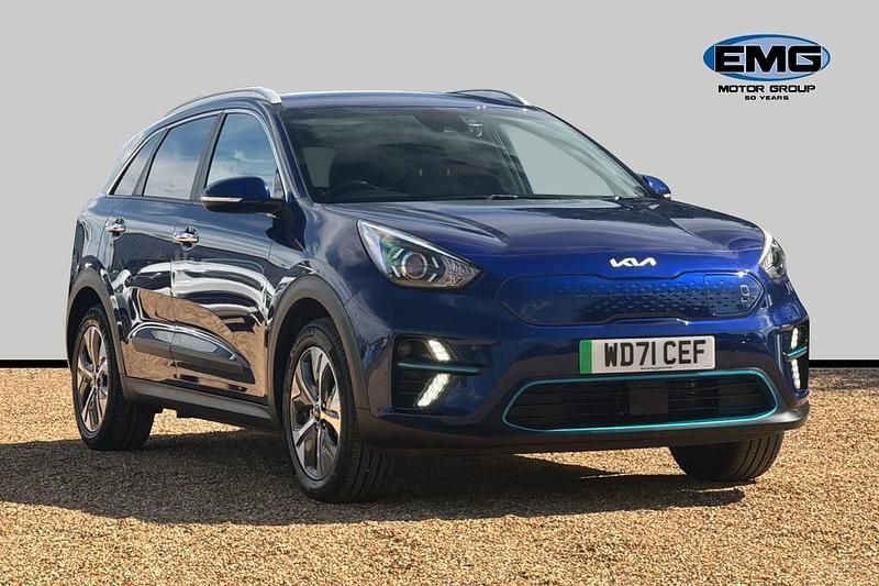 Blue Used 2021 Kia e-Niro 2 SUV | £16,245 (Fair price) - Image 1/3