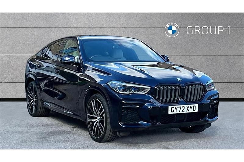 Used BMW X6 M Sport 286 HP (210 kW) 2022 Tanzanite blue SUV