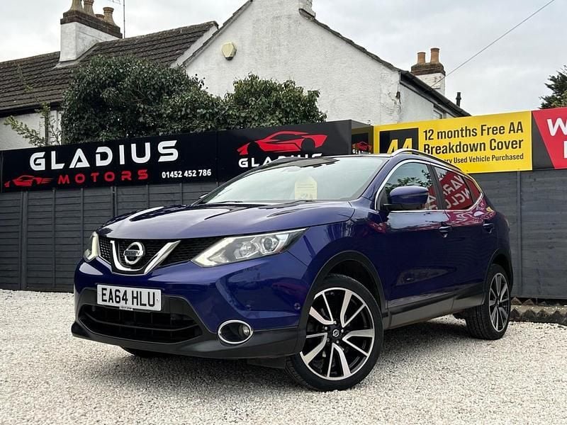 Used Nissan Qashqai Tekna 110 HP (80 kW) 2015 Blue SUV