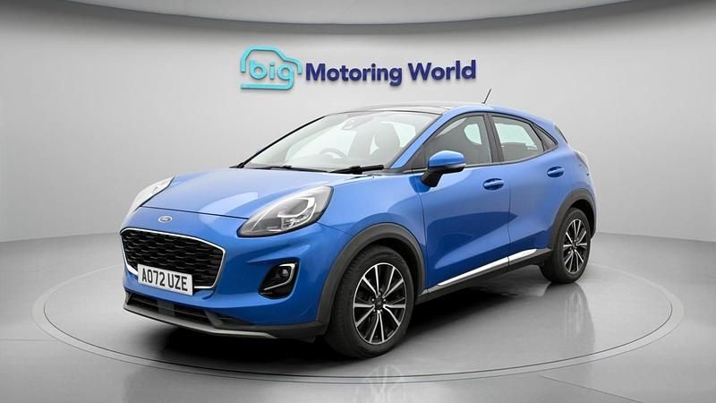 Used Ford Puma Titanium 125 HP (91 kW) 2022 Blue SUV