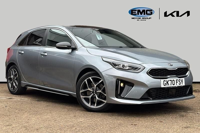 Used Kia Ceed GT GT-Line 138 HP (101 kW) 2020 Luna silver Hatchback