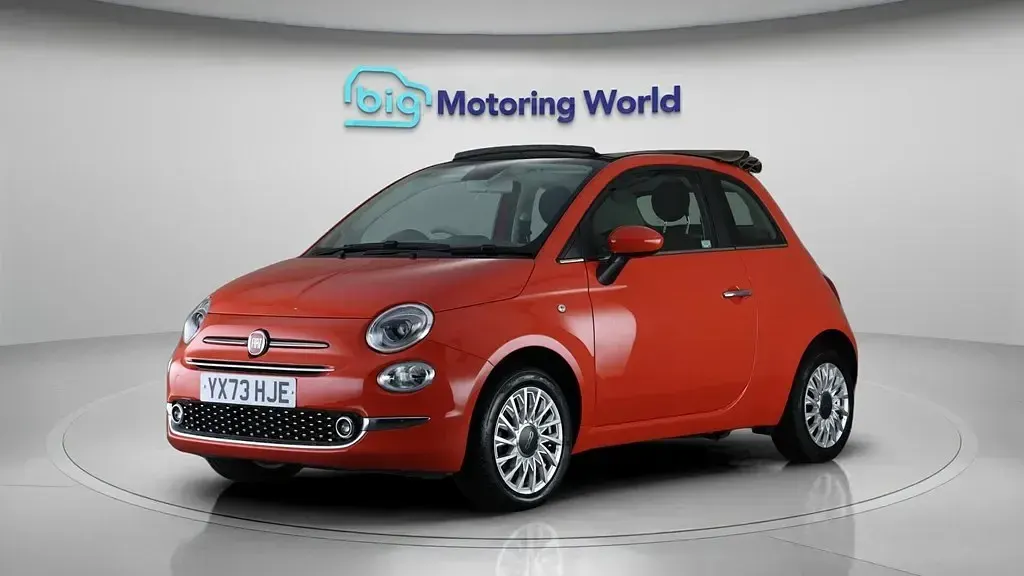 Usado Fiat 500C S 70 HP (51 kW) 2023 Vermelho Cabrios