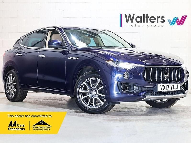 Blue Used 2017 Maserati Levante SUV | £20,000 (Fair price) - Image 1/4