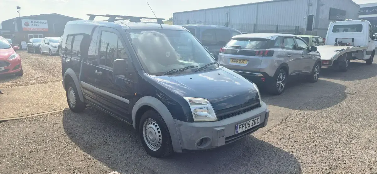Used Ford Transit 75 HP (55 kW) 2005 Blue Van