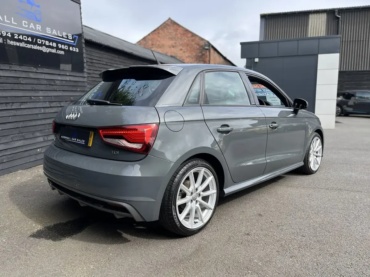 Used Audi A1 S-Line 116 HP (85 kW) 2016 Grey Hatchback