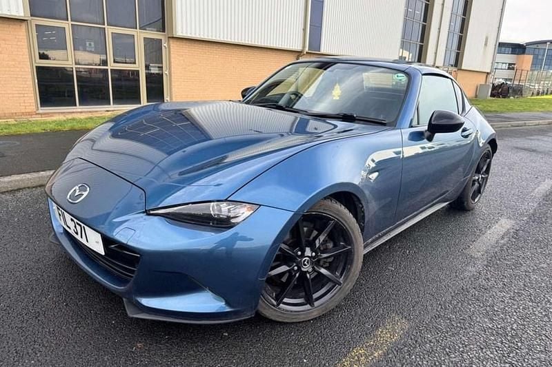 Blue Used 2018 Mazda MX5 Cabriolet | £15,070 (Expensive) - Image 1/1