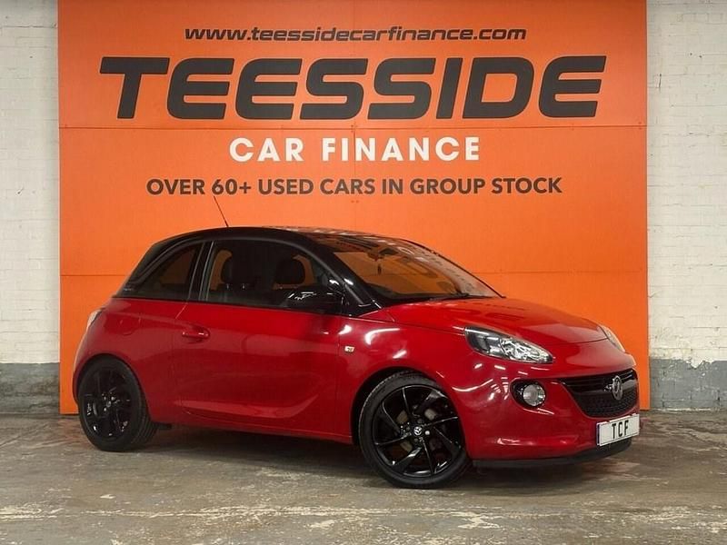Used Vauxhall Adam 70 HP (51 kW) 2017 Red Hatchback