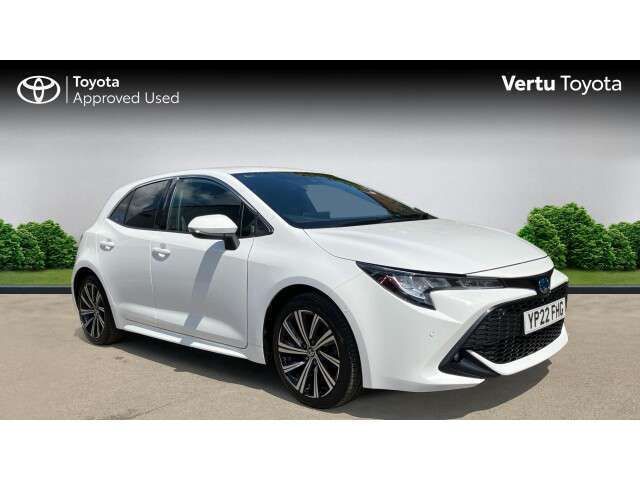 White Used 2022 Toyota Corolla Design Hatchback | £17,794 (Fair price) - Image 1/4
