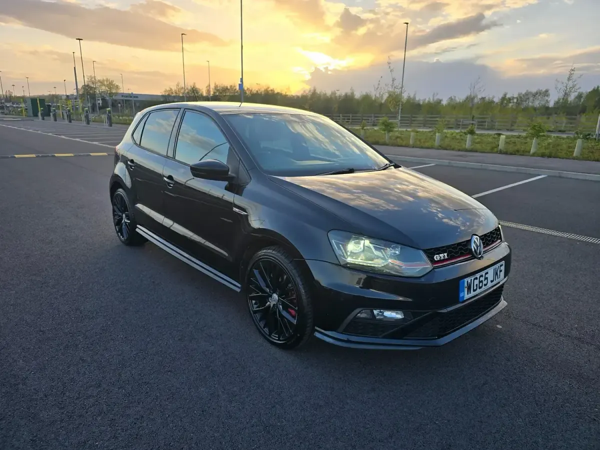 Used VW Polo GTI 190 HP (139 kW) 2015 Black Hatchback