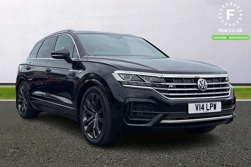 Used VW Touareg R-line 2018 Black SUV