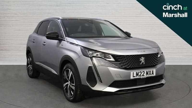 Grey Used 2022 Peugeot 3008 GTi SUV | £17,991 (Fair price) - Image 1/4