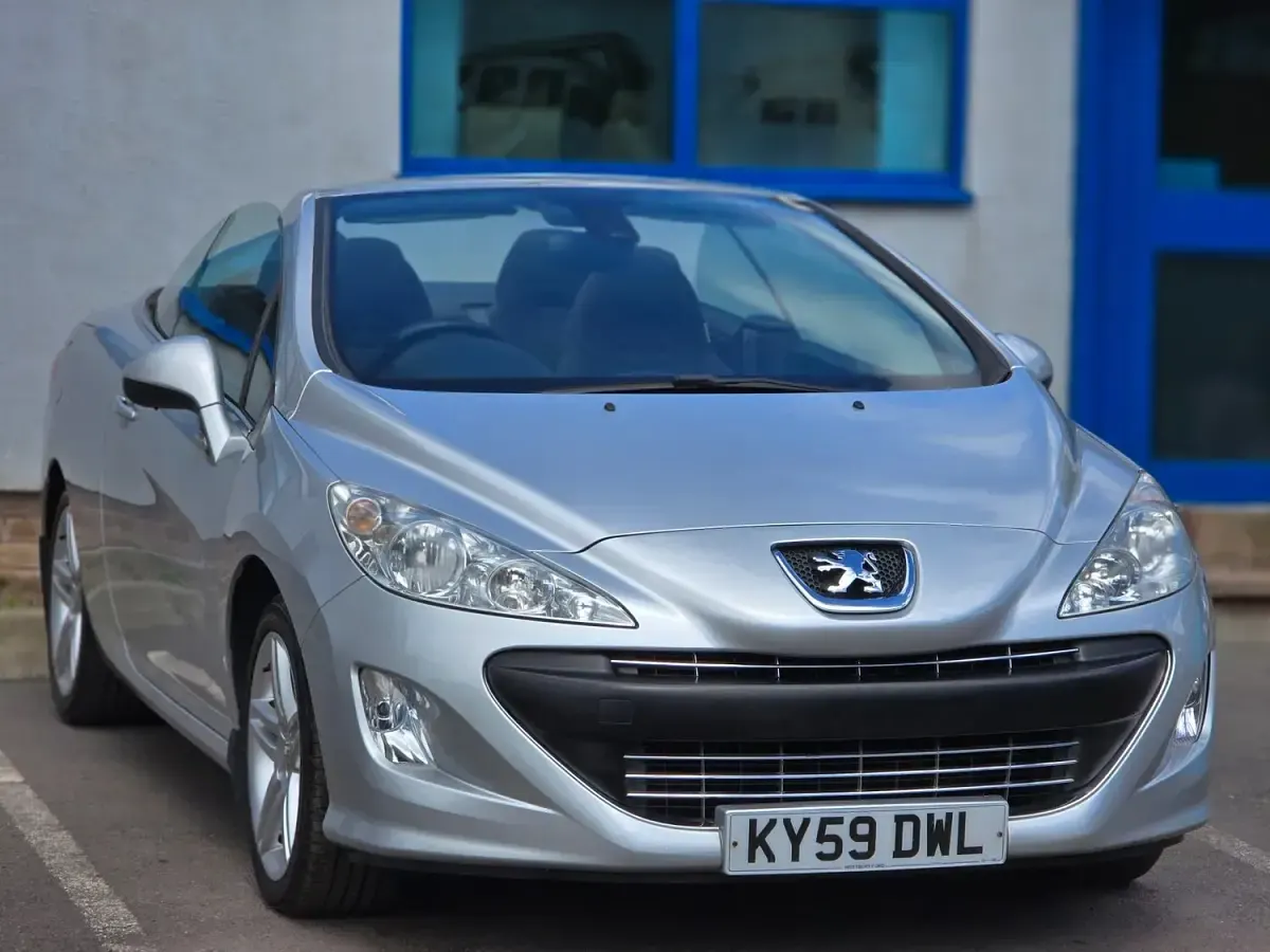 Used Peugeot 308 CC 2009 Silver Cabriolet