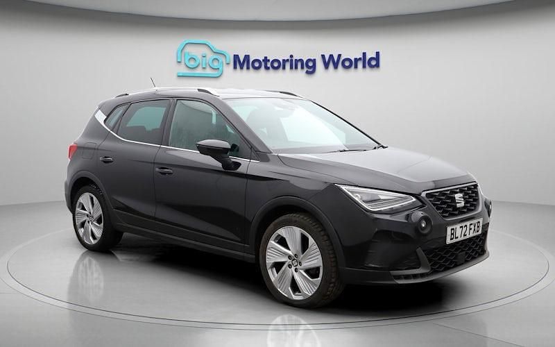 Used Seat Arona FR Sport 110 HP (80 kW) 2023 Black SUV