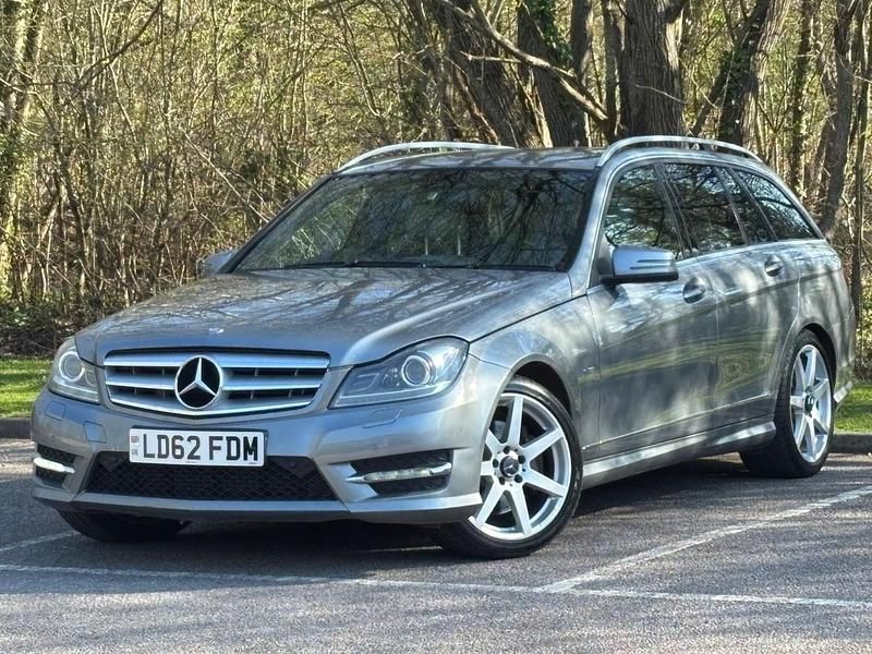 Käytetty Mercedes C350 2012 Hopea Farmari