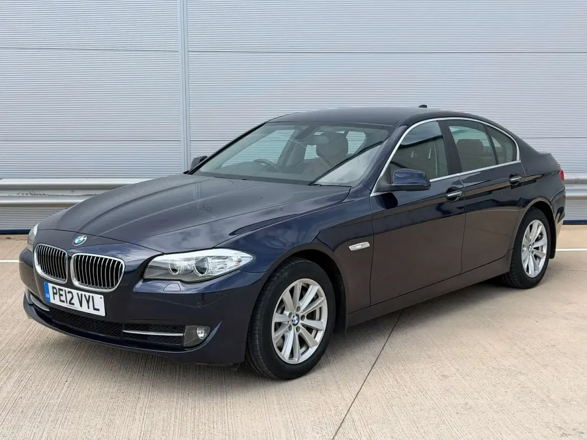 Used BMW 525 218 HP (160 kW) 2012 Blue Sedan