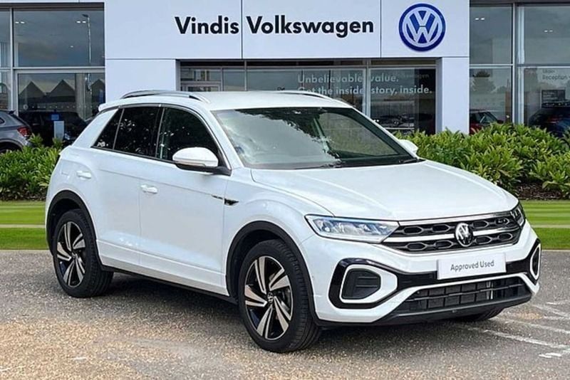 Used VW T-Roc R-line 150 HP (110 kW) 2023 White SUV