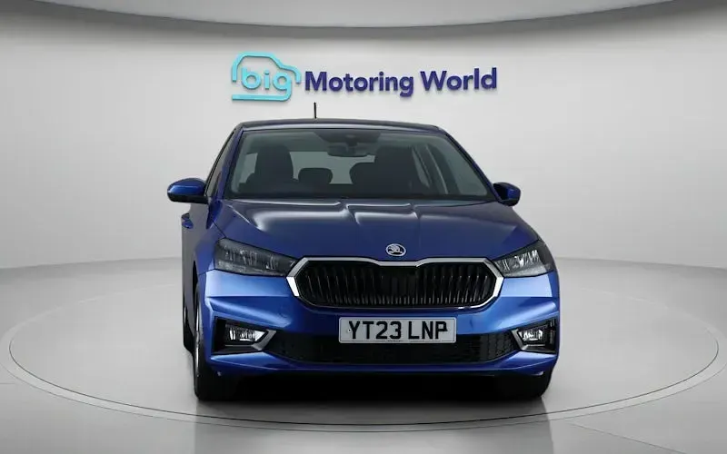 Used Skoda Fabia Comfort 95 HP (69 kW) 2023 Blue Hatchback