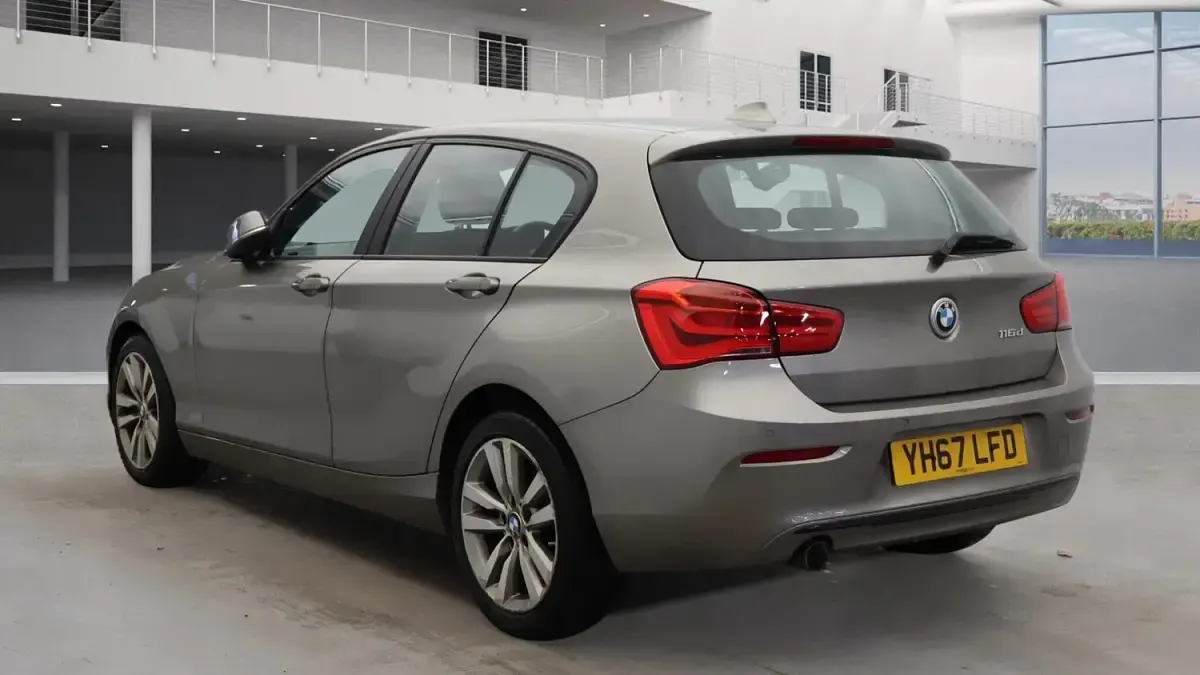 Used BMW 116 Sport Line 2017 Silver Hatchback