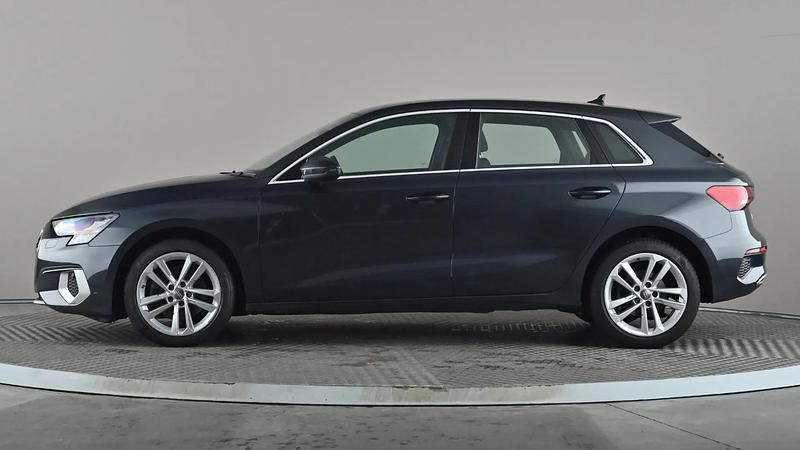 Begagnad Audi A3 Sport 150 HK (110 kW) 2020 Grå Sedan