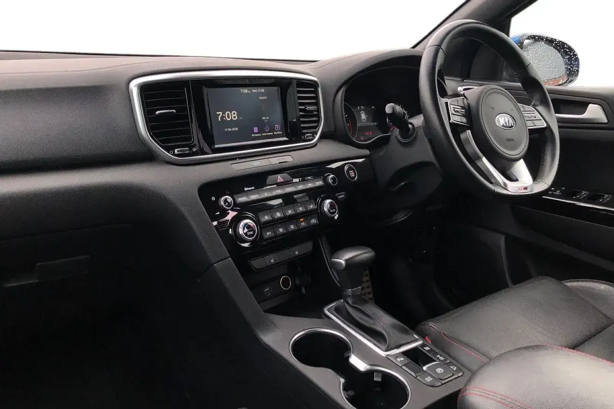 Used Kia Sportage GT-Line 177 HP (130 kW) 2019 Blue SUV