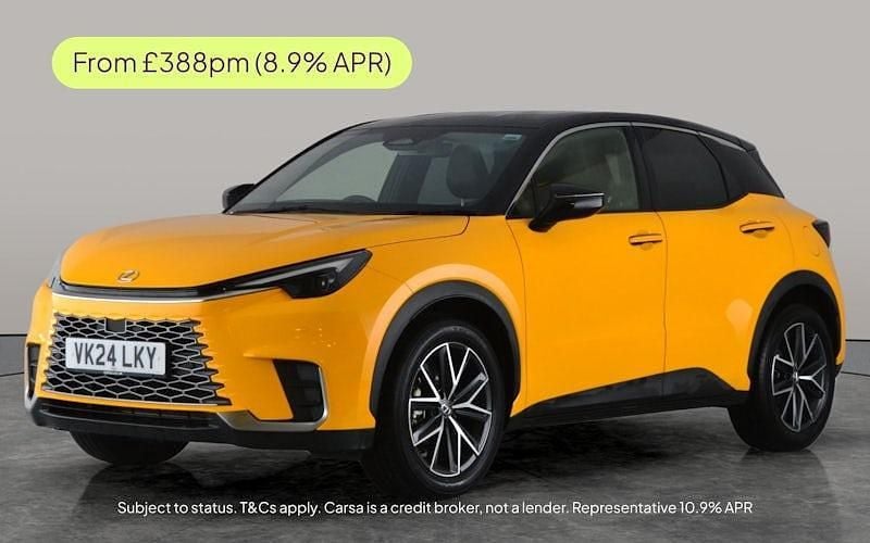 Yellow Used 2024 Lexus LBX SUV | £26,924 (Super price) - Image 1/3