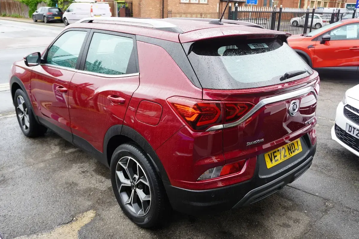 Used SsangYong Korando 163 HP (119 kW) 2023 Red Estate