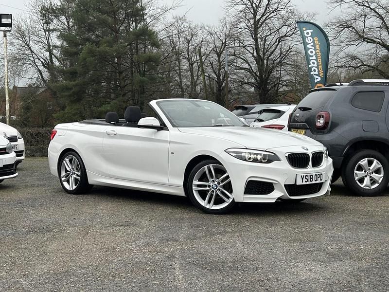 Used BMW 218 M Sport 2018 White Cabriolet