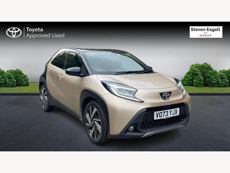 Beige Used 2023 Toyota Aygo X SUV | £13,552 - Image 1/3