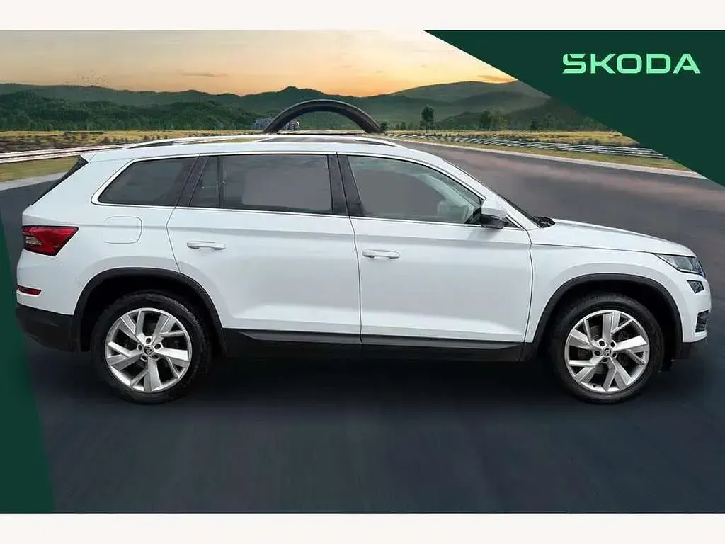 Used Skoda Kodiaq 150 HP (110 kW) 2018 White SUV