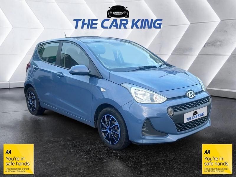 Used Hyundai i10 SE 87 HP (63 kW) 2017 Blue Hatchback