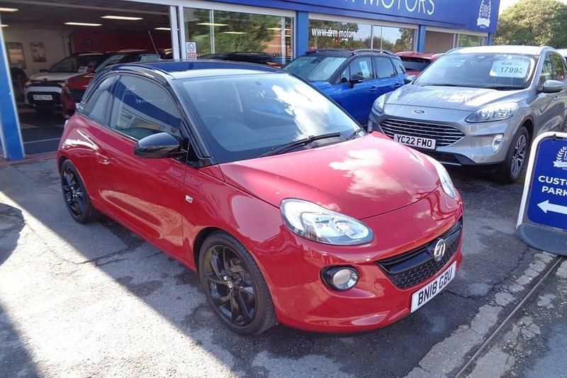 Used Vauxhall Adam 2018 Red Hatchback