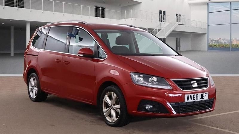 Romance red Used 2016 Seat Alhambra Ecomotive MPV | £11,675 (Fair price) - Image 1/4