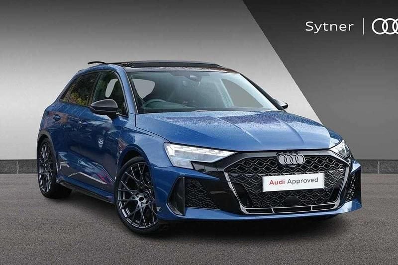 Blue Used 2025 Audi RS3 Comfort Sedan | £58,500 (Fair price) - Image 1/4
