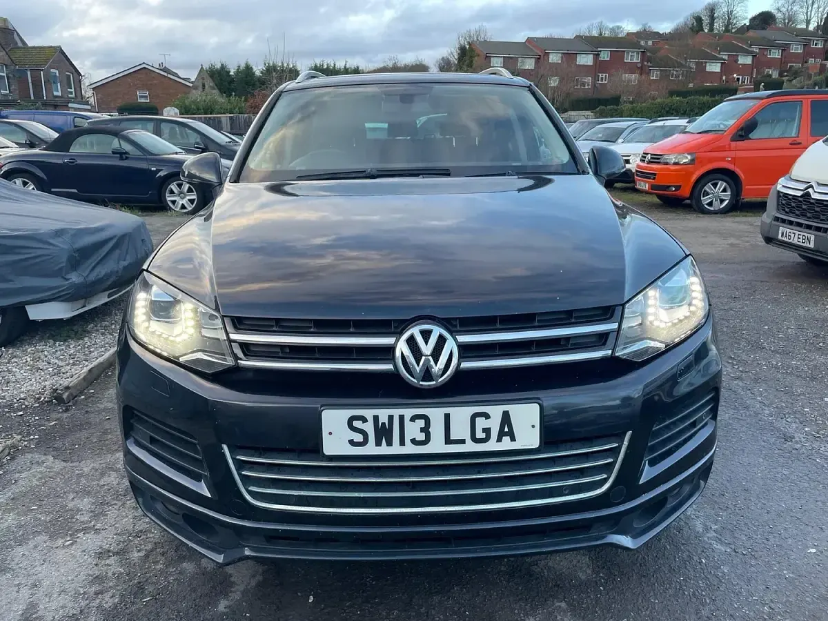 Used VW Touareg R-line 2013 Black SUV