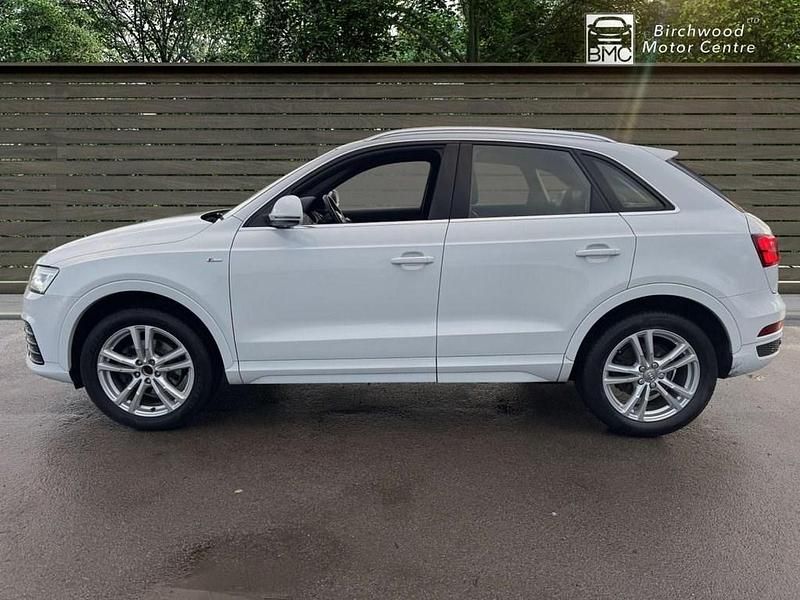 Used Audi Q3 S-Line 150 HP (110 kW) 2016 White SUV