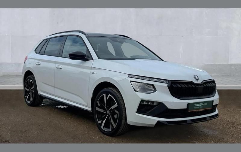 Used Skoda Kamiq Monte Carlo 150 HP (110 kW) 2026 Moon white metallic SUV