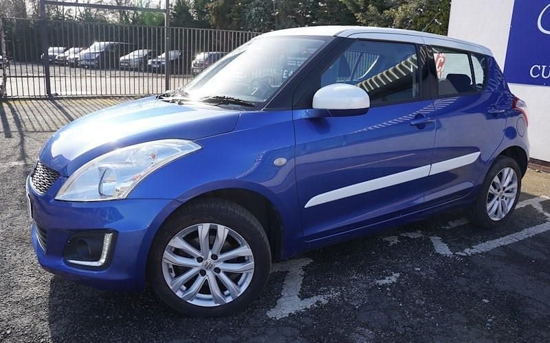 Used Suzuki Swift SZ3 94 HP (69 kW) 2015 Blue Hatchback