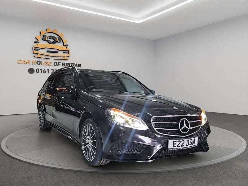 Used Mercedes E220 AMG 2015 Black Estate