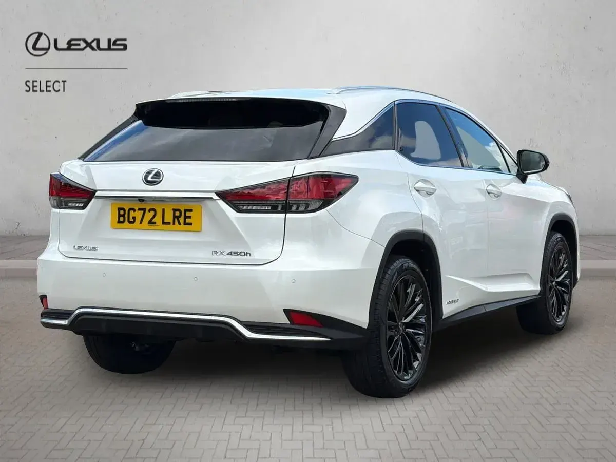 Used Lexus RX450h Sport Line 2022 White SUV