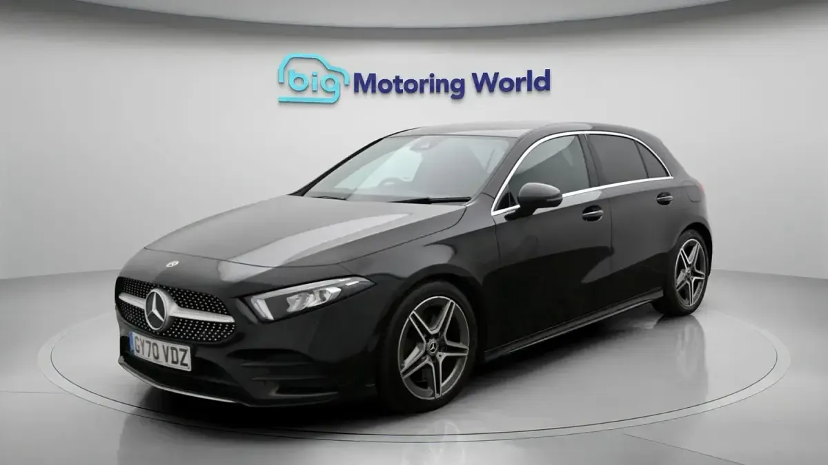 Used Mercedes A250 AMG line 2020 Black Hatchback