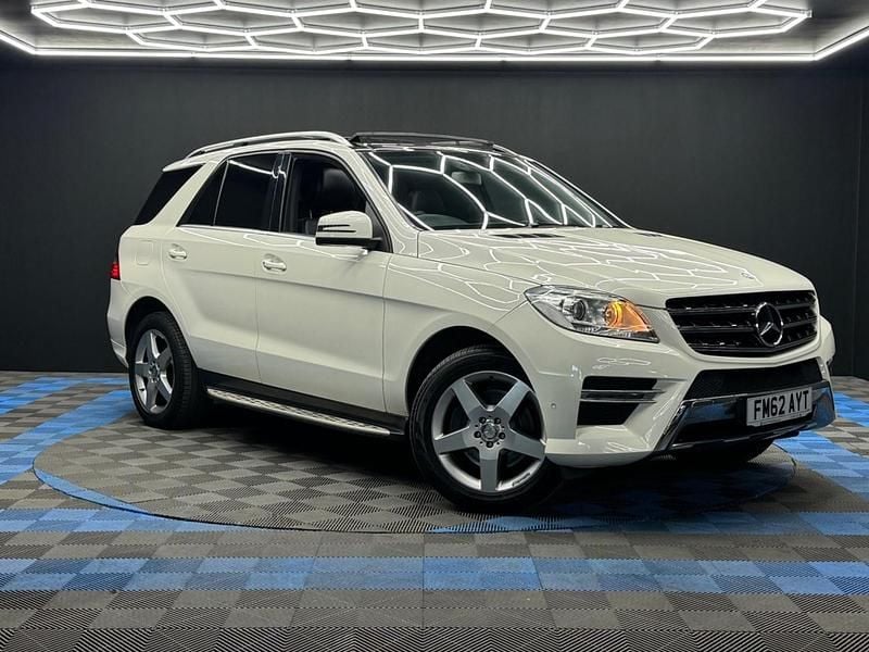 White Used 2013 Mercedes ML350 SUV | £8,790 (Fair price) - Image 1/4