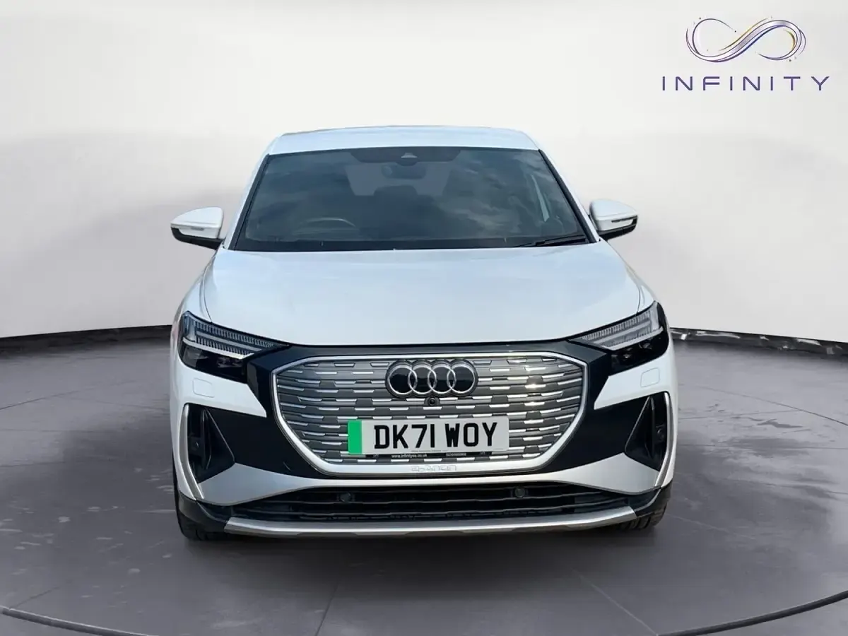 Used Audi Q4 Sportback e-tron Business 150 kW (204 HP) 2021 White SUV