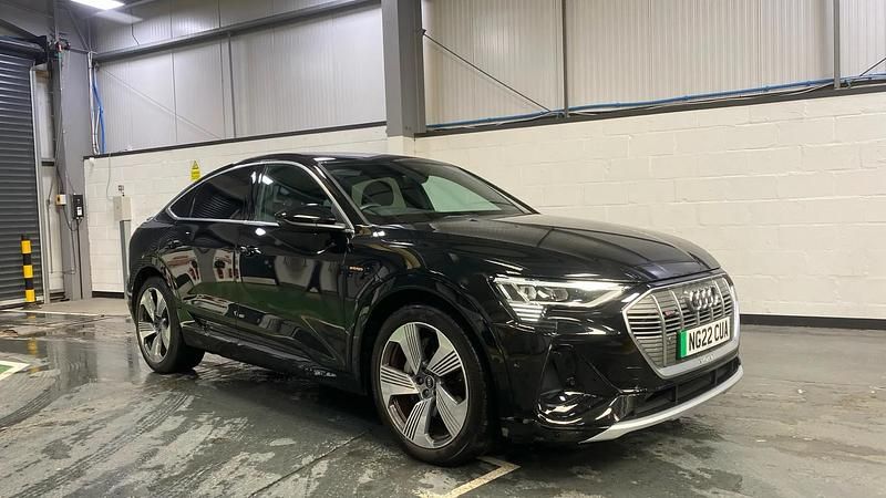 Black Used 2022 Audi e-tron S-Line SUV | £24,777 (Fair price) - Image 1/3