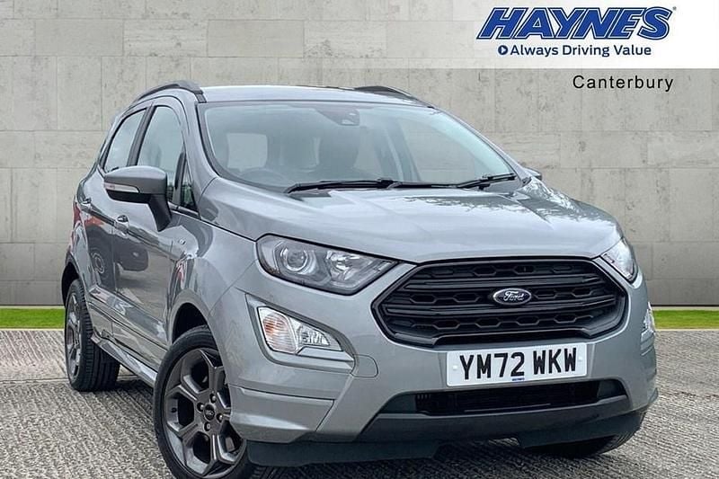 Silver Used 2023 Ford Ecosport ST-Line SUV | £12,999 (Fair price) - Image 1/1