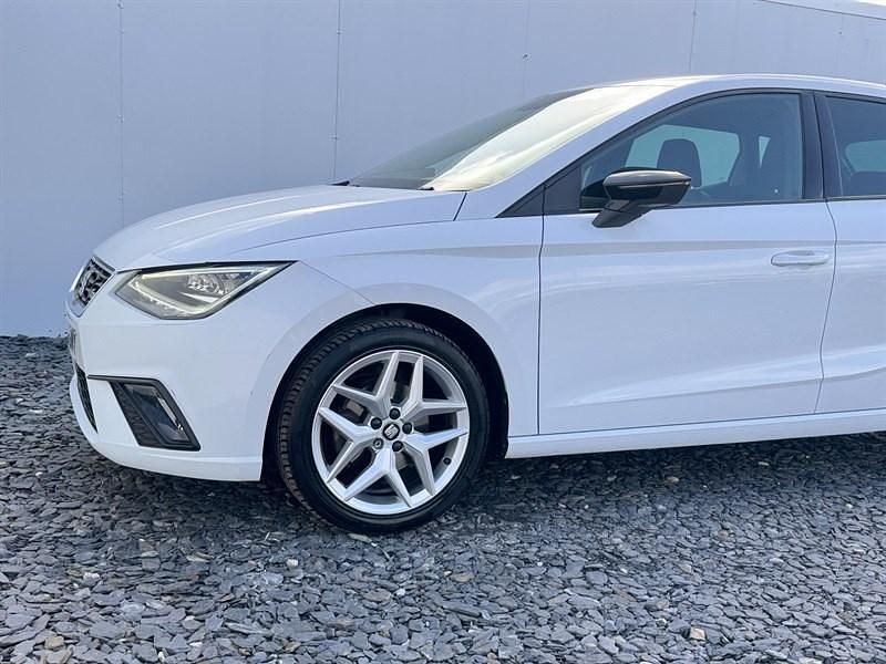 Used Seat Ibiza FR 115 HP (84 kW) 2019 White Hatchback