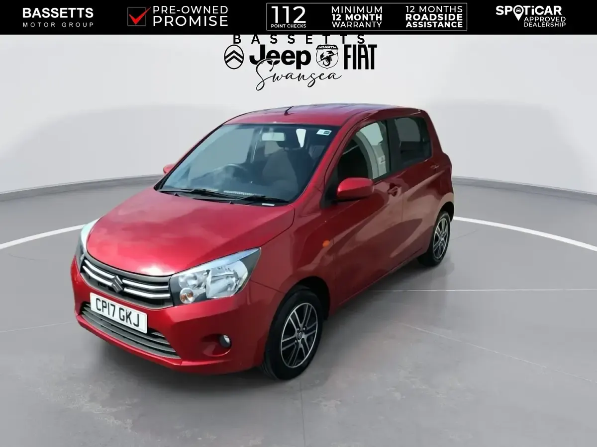 Used Suzuki Celerio SZ4 68 HP (50 kW) 2017 Red Hatchback