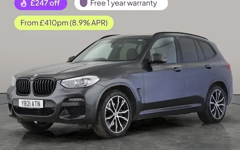 Used BMW X3 M Sport 286 HP (210 kW) 2021 SUV
