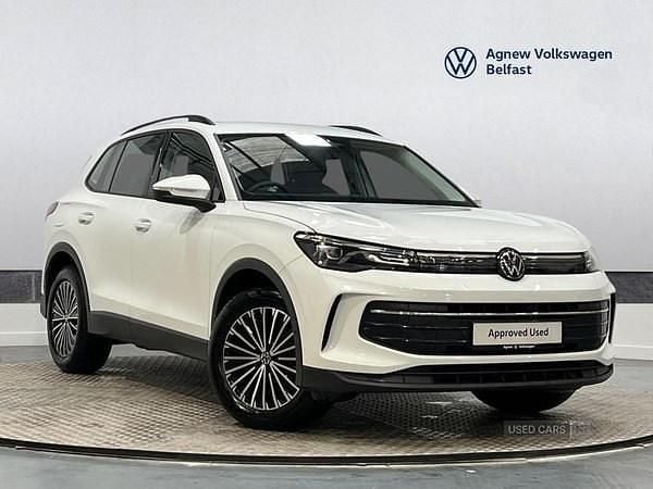White Used 2024 VW Tiguan Life SUV | £28,950 (Super price) - Image 1/4