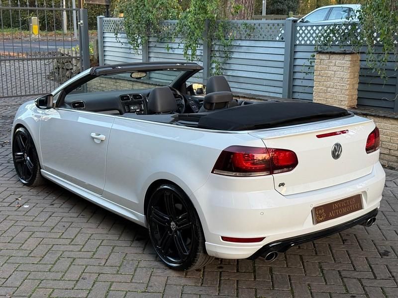 Used VW Golf Cabriolet R 2013 White Cabriolet