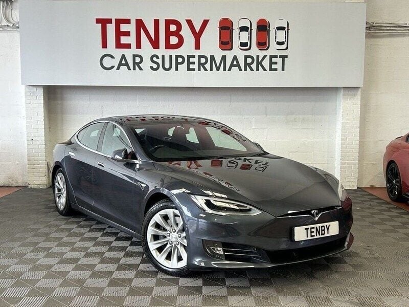 Grey Used 2018 Tesla Model S Sedan | £17,296 (Fair price) - Image 1/3